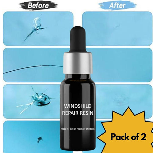 Glass Crack Repair Kit (Pack of 2)