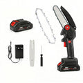 Rechargeable mini chainsaw front view