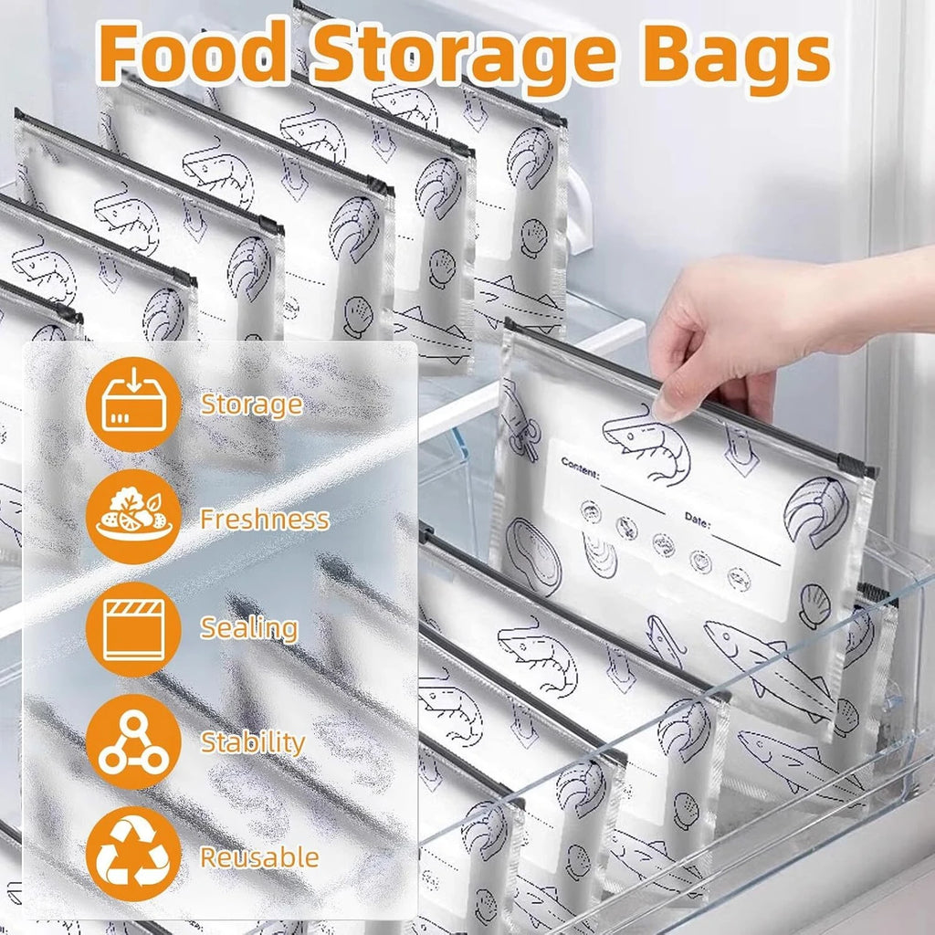 Vacuum food storage zip lock bag – photo 1 of 11