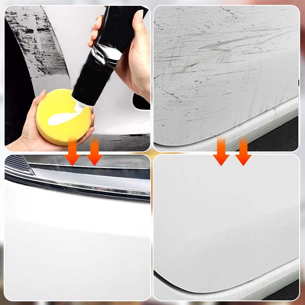 Car scratch wax tube size view for basic touch-up