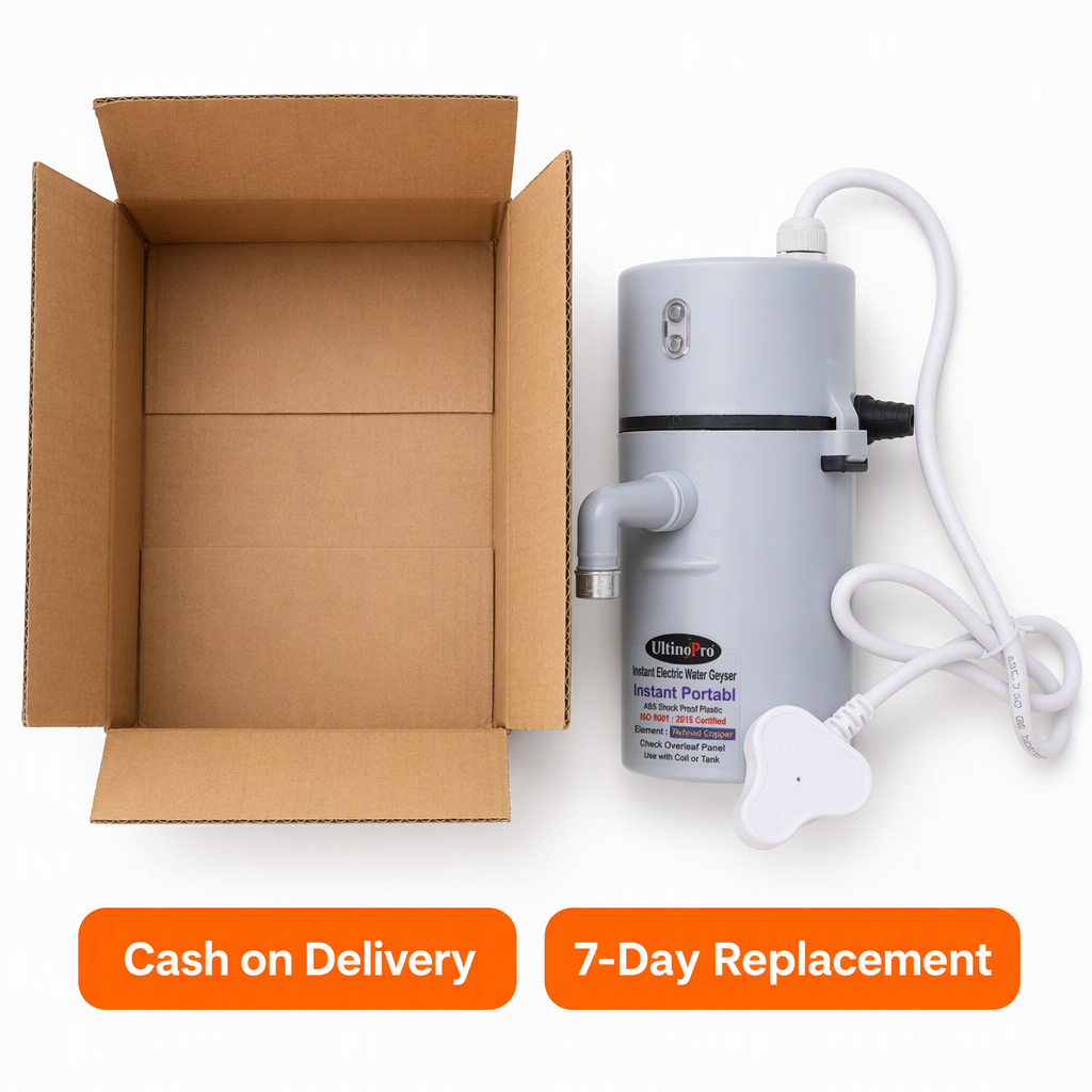 Instant Electric Water Geyser – box