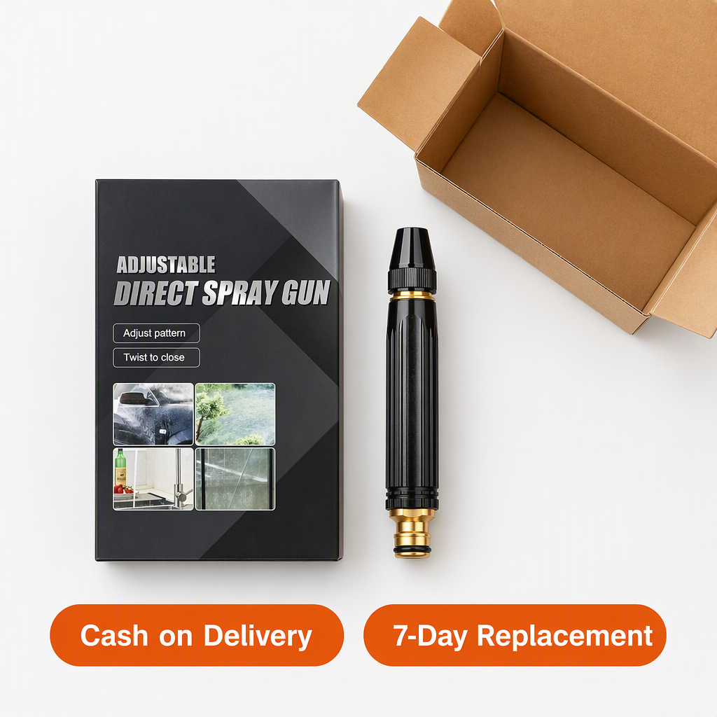 Nozzle Water Spray Gun High Pressure Nozzle Spray Water Jet Hose Nozzles Pipe – box