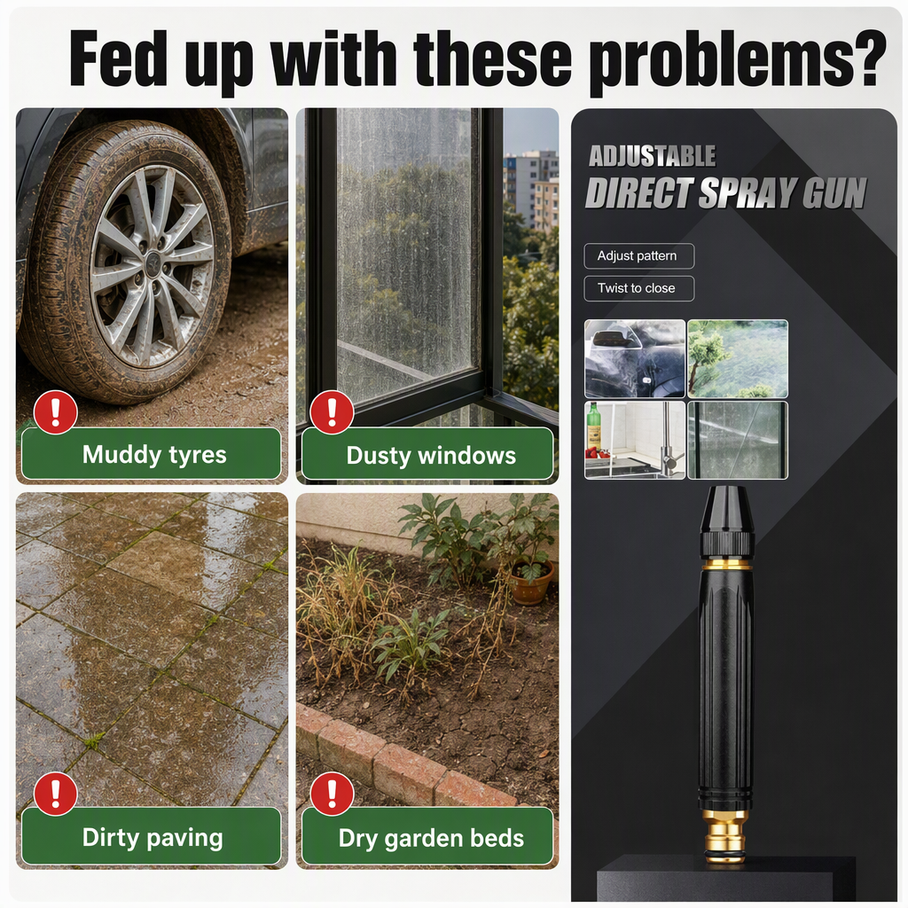 Nozzle Water Spray Gun High Pressure Nozzle Spray Water Jet Hose Nozzles Pipe – problems