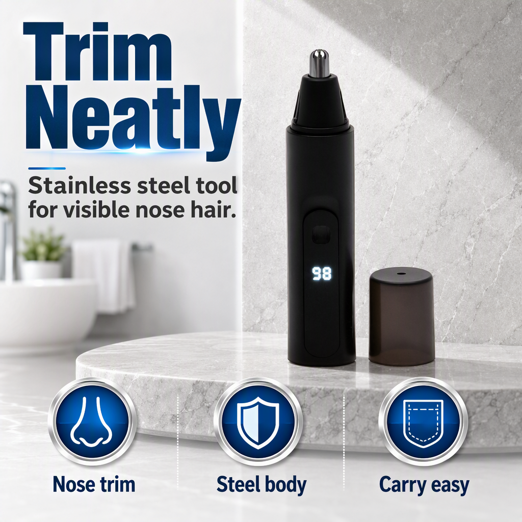 Painless Nose Hair Trimmer – hero