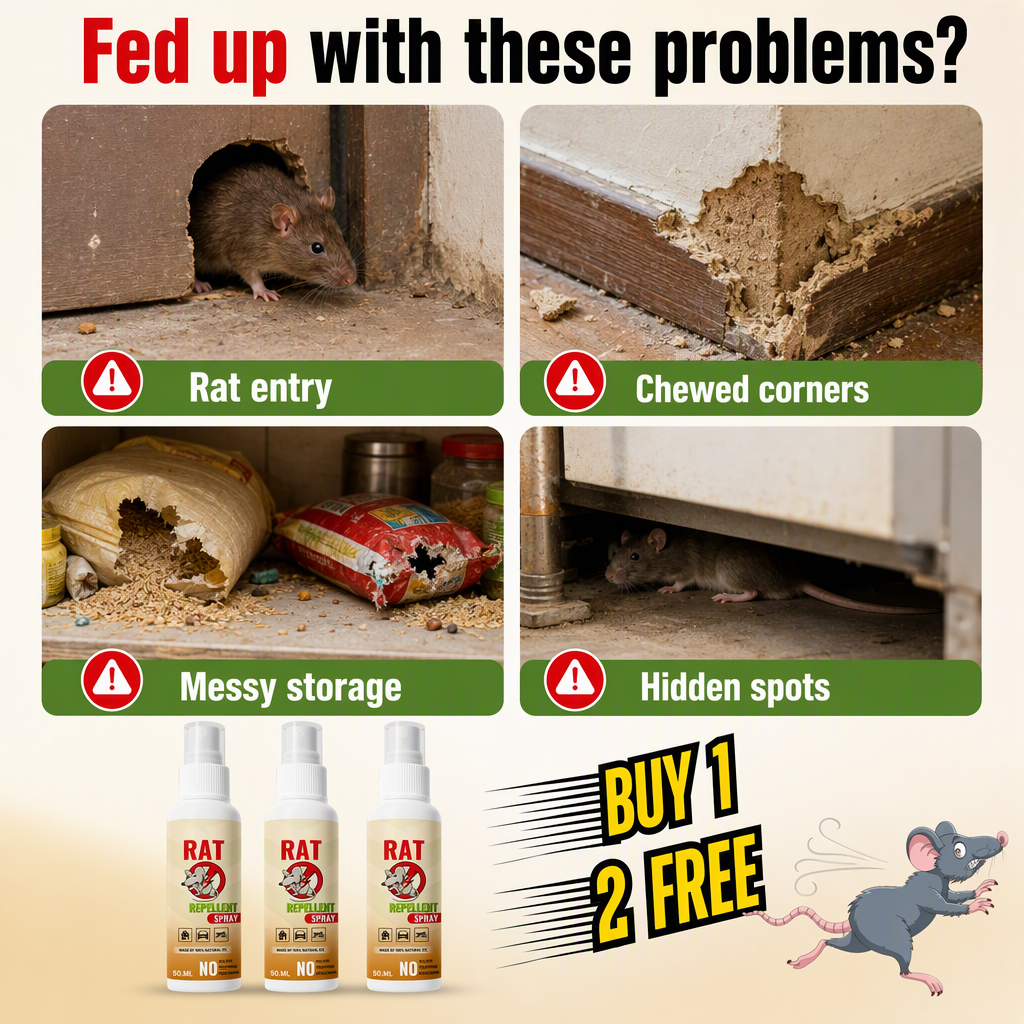 Rat Repellent Spreay 50ML (Pack of 3) – problems
