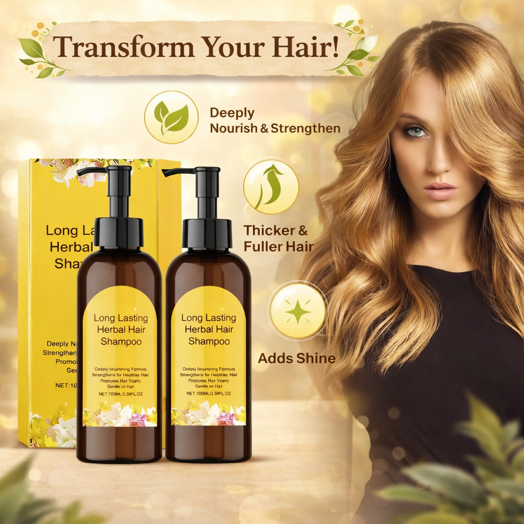 Pack of 2 hair dye shampoo bottles