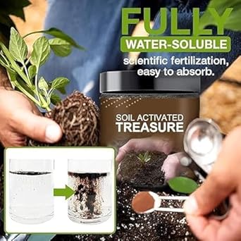 Pack of two soil activator pouches for home plants
