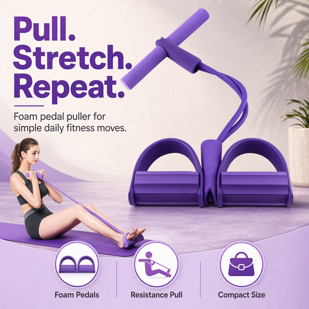 Yoga Pedal Puller Resistance Band Fitness Equipment – hero